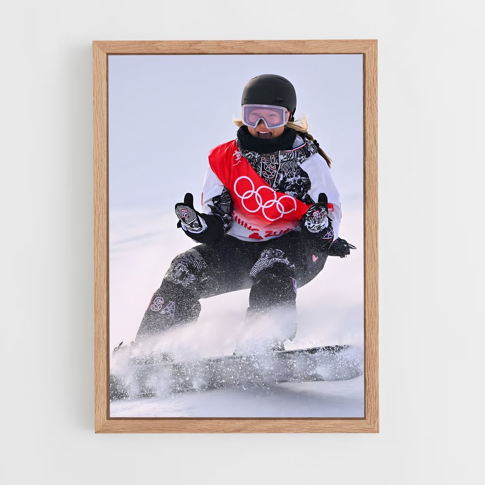 snowboard-13 cadre Bois clair