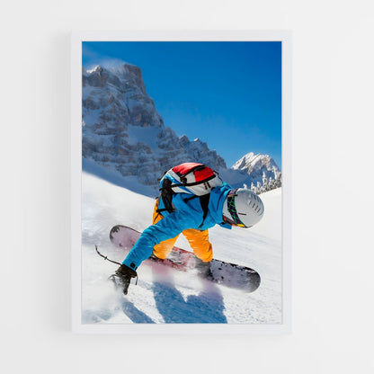 snowboard-17 cadre Blanc