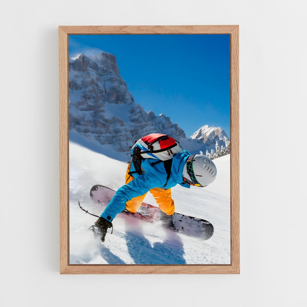 snowboard-17 cadre Bois clair
