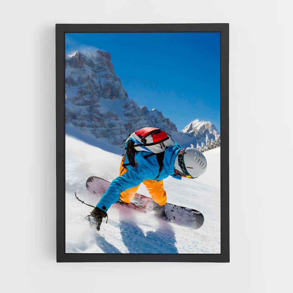 snowboard-17 cadre Noir