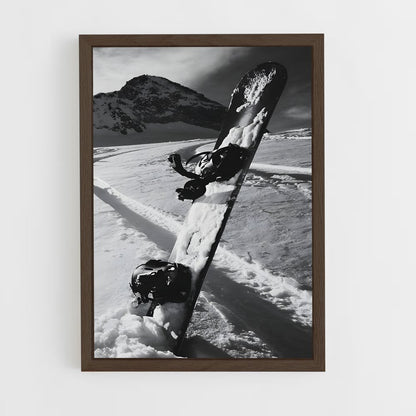 snowboard-2 cadre Bois foncé