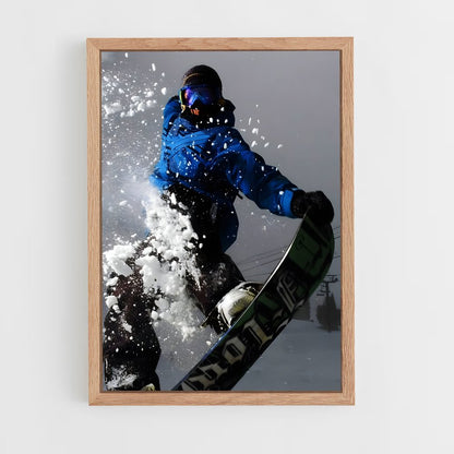 snowboard-3 cadre Bois clair