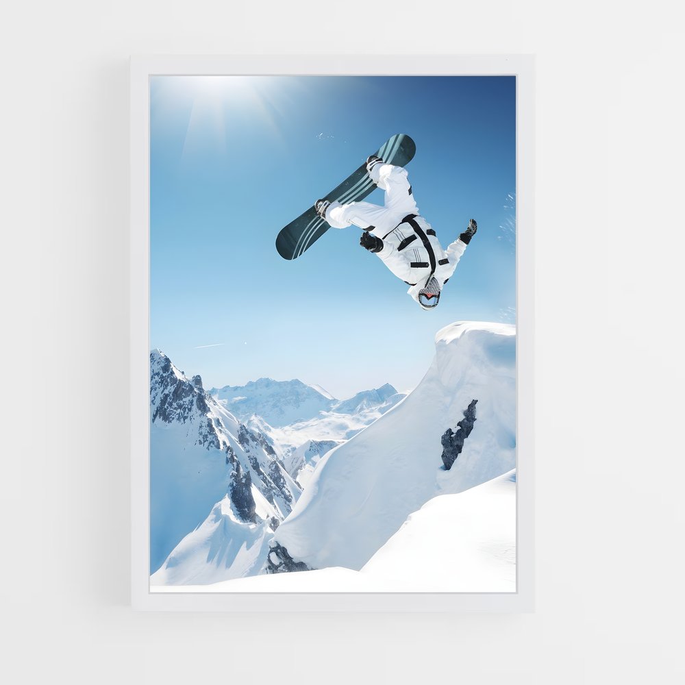 snowboard-6 cadre Blanc