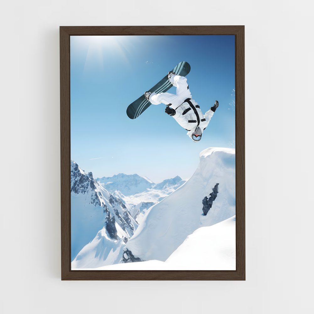 snowboard-6 cadre Bois foncé