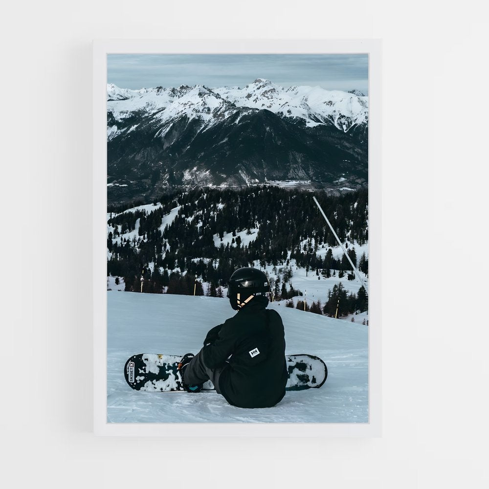 snowboard-7 cadre Blanc