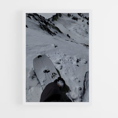 snowboard-8 cadre Blanc