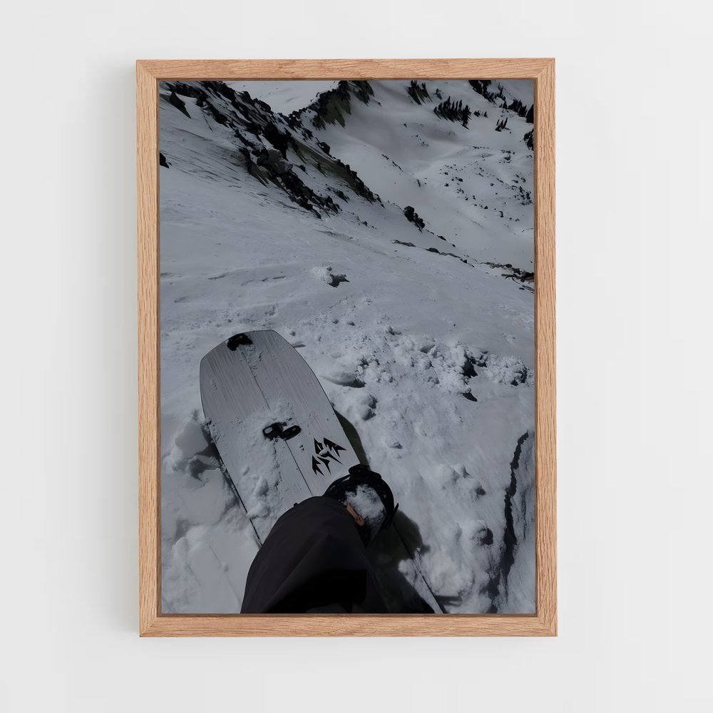 snowboard-8 cadre Bois clair