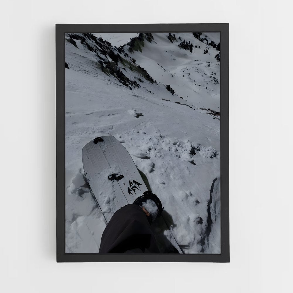 snowboard-8 cadre Noir