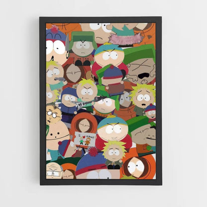 South Park Collage Poster