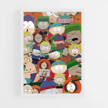 South Park Collage Poster