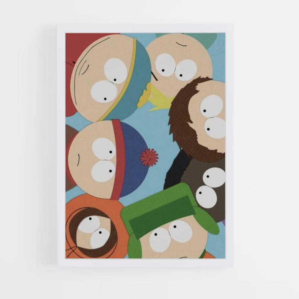 South Park School Kids Poster