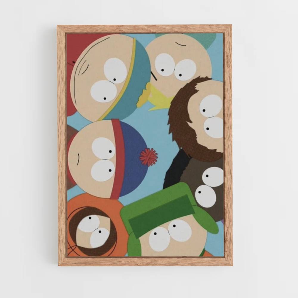 South Park School Kids Poster