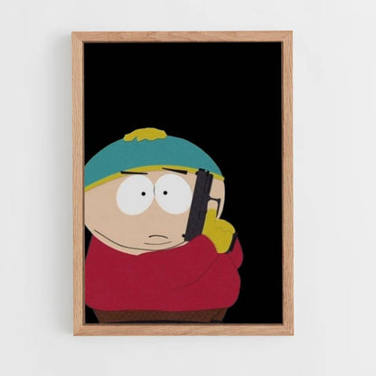 Cartman Gun Poster