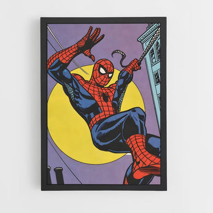 spiderman-1 cadre Noir