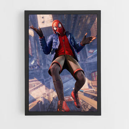 spiderman-13 cadre Noir