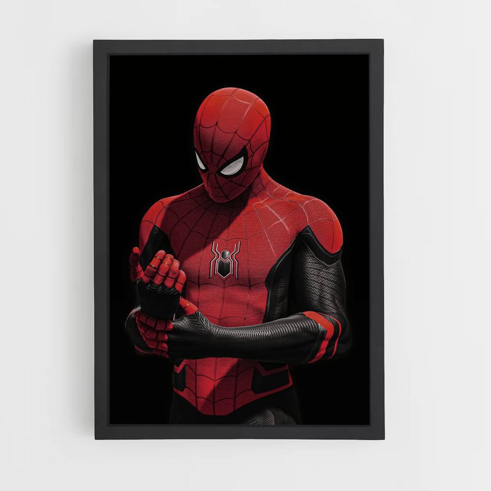 Poster Spiderman Black and Red