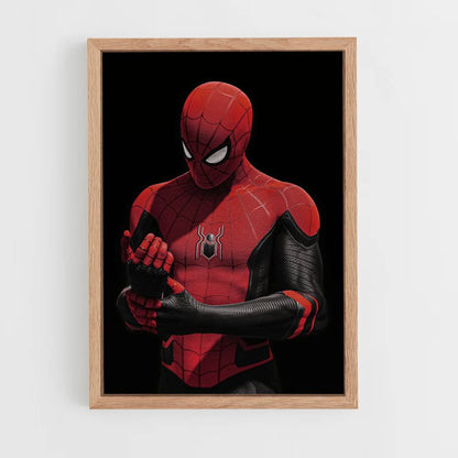 Poster Spiderman Black and Red