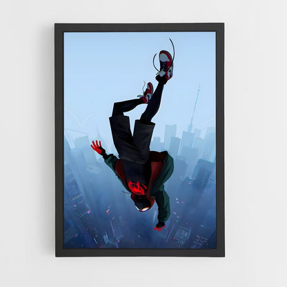 spiderman-17 cadre Noir