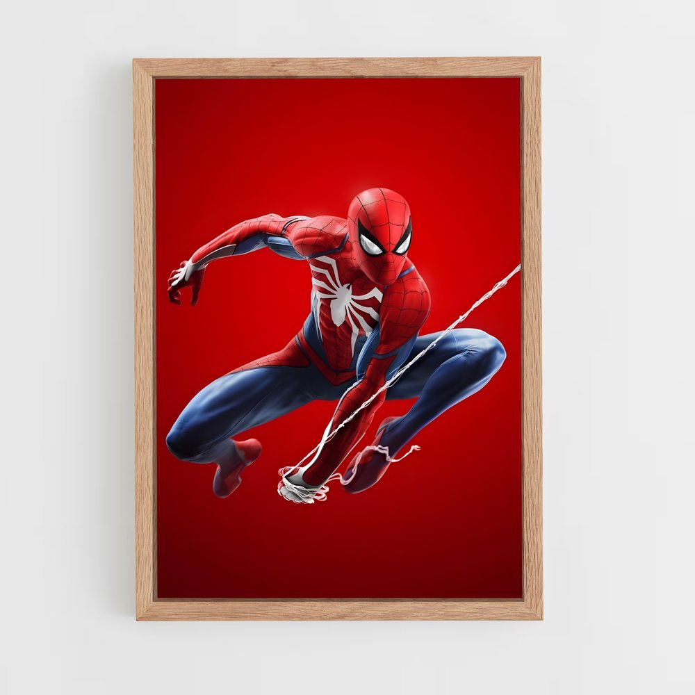 spiderman-19 cadre Bois clair