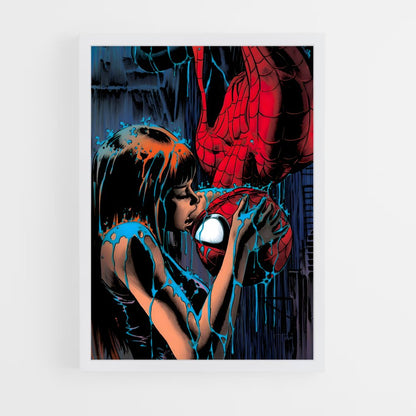 spiderman-2 cadre Blanc
