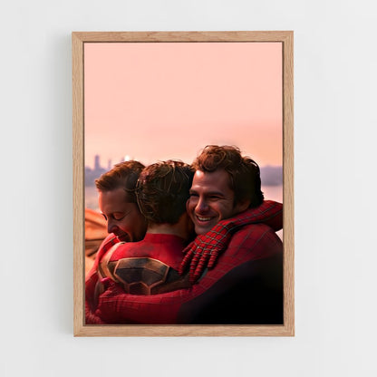 spiderman-20 cadre Bois clair