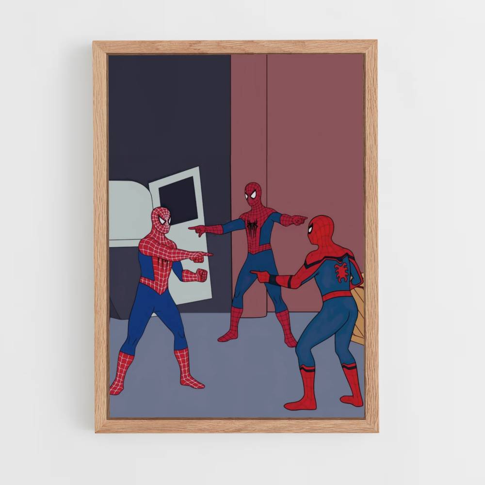 Spiderman Meme Poster