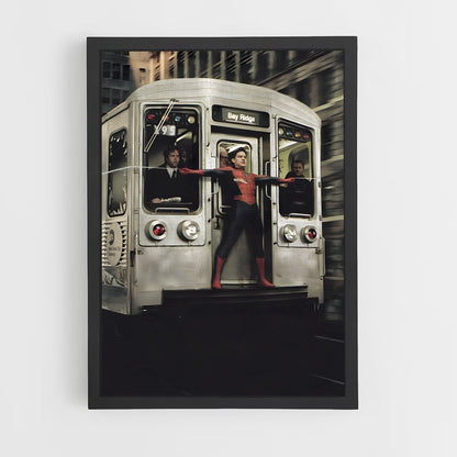 spiderman-22 cadre Noir