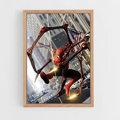 spiderman-23 cadre Bois clair