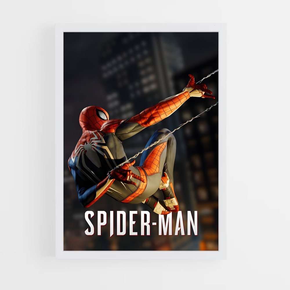 spiderman-24 cadre Blanc