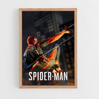 spiderman-24 cadre Bois clair