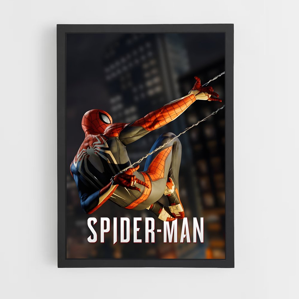 spiderman-24 cadre Noir