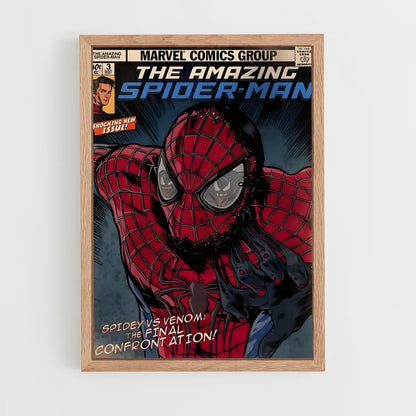 spiderman-5 cadre Bois clair