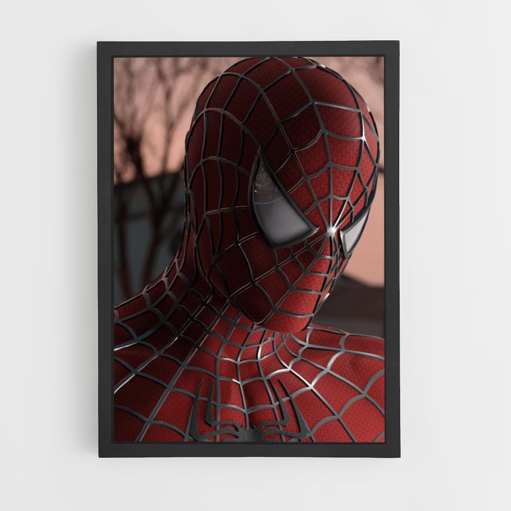 Spiderman Mask Poster