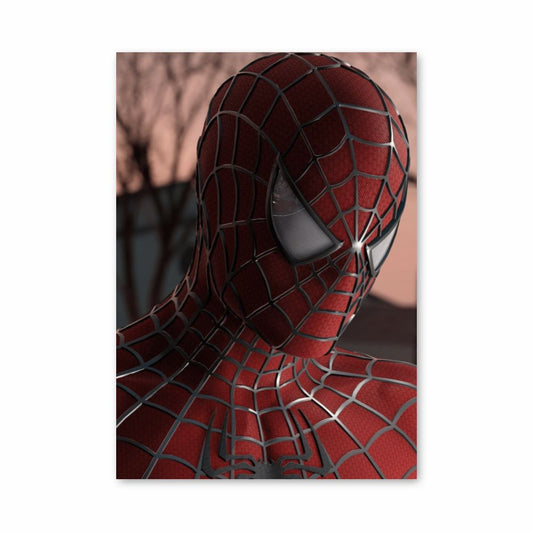 Spiderman Mask Poster