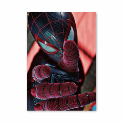 Poster Spiderman Black