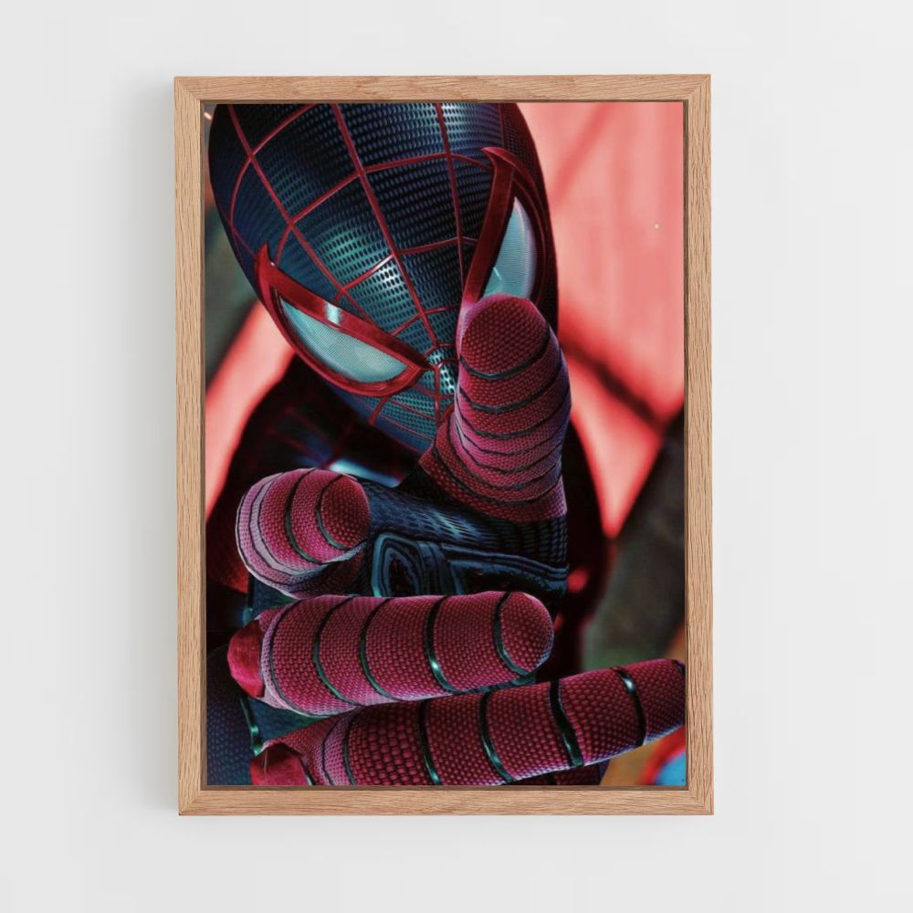 Poster Spiderman Black