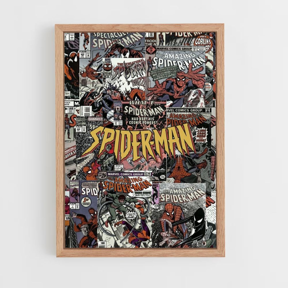 Spiderman Journal Poster