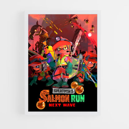 splatoon-14 cadre Blanc