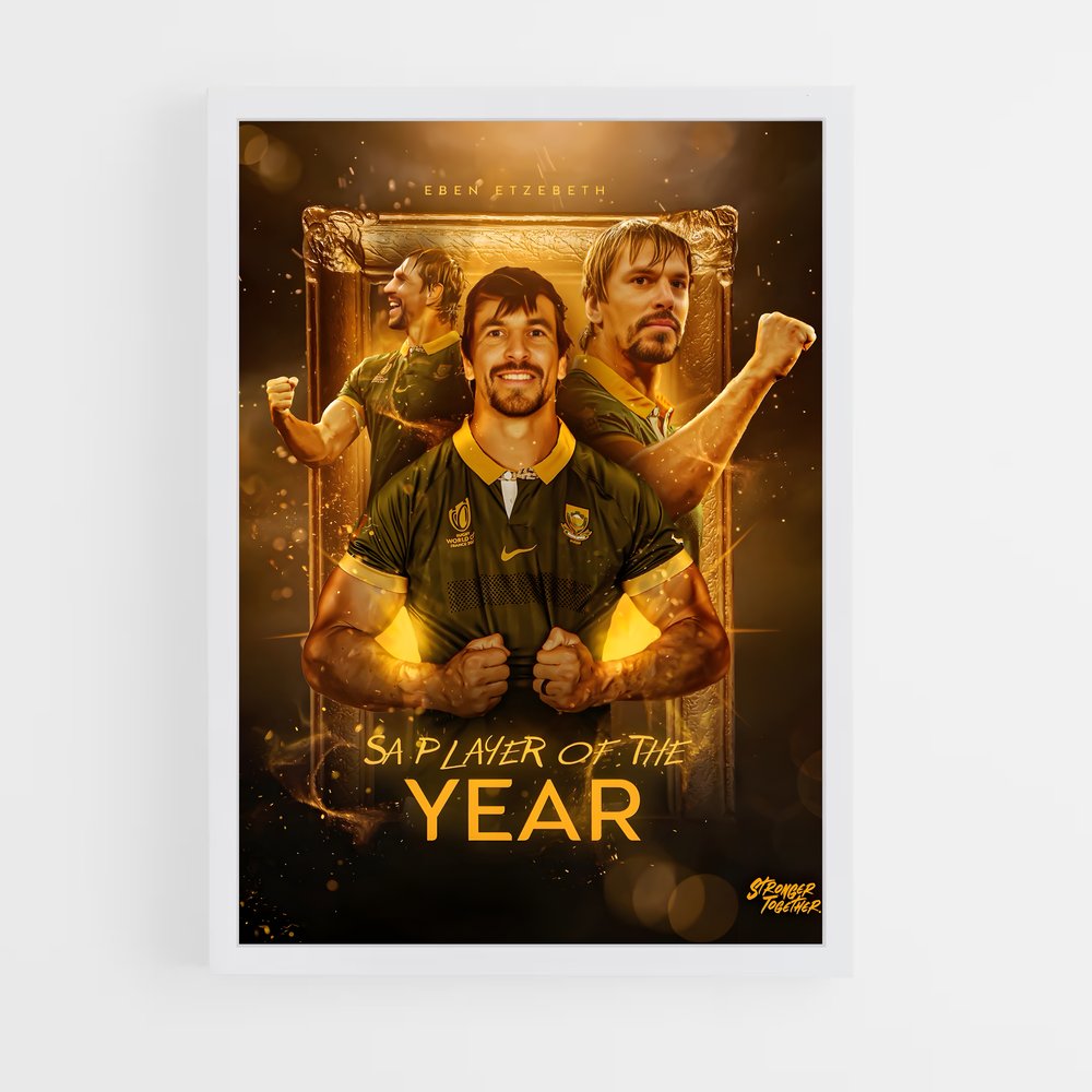 springboks-1 cadre Blanc
