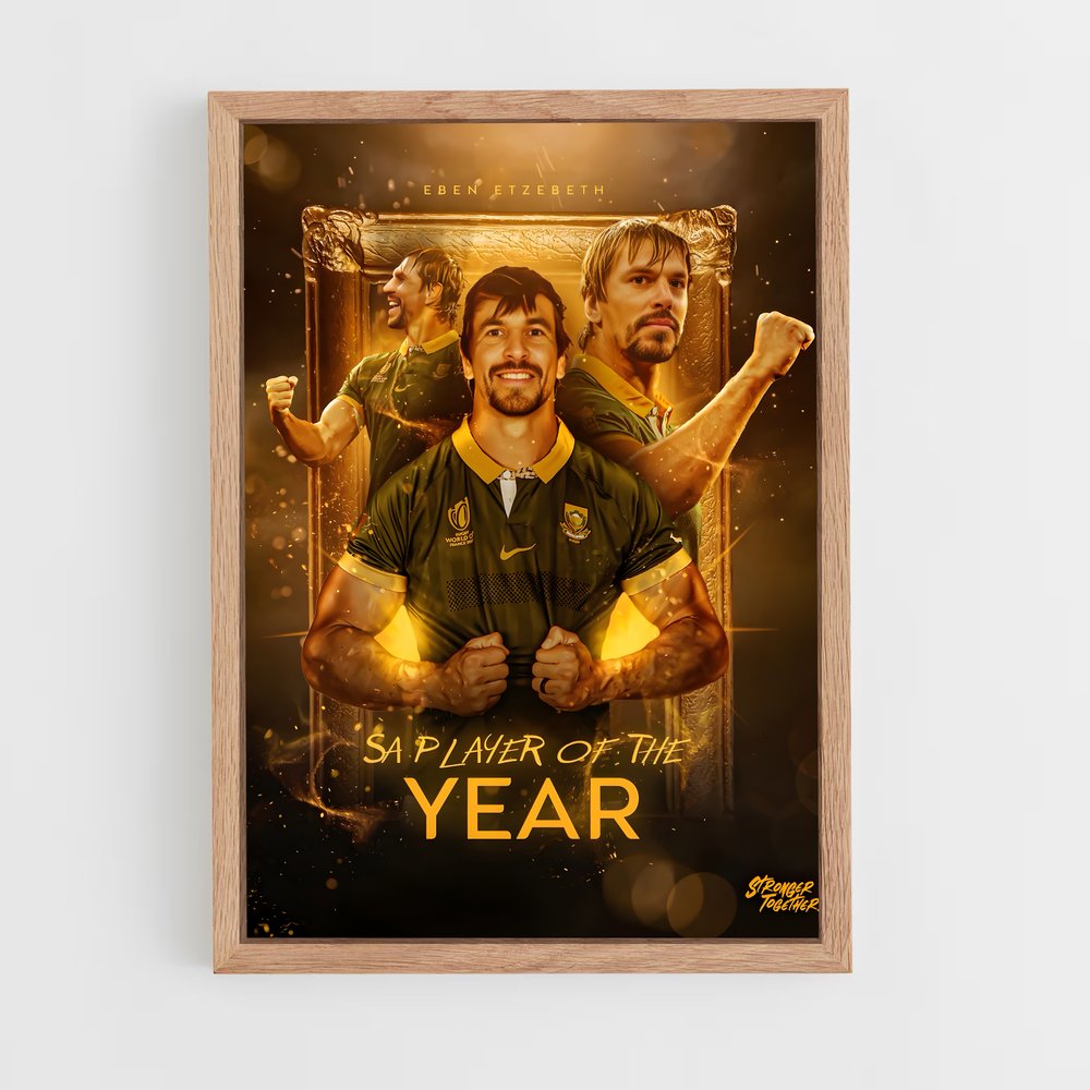 springboks-1 cadre Bois clair