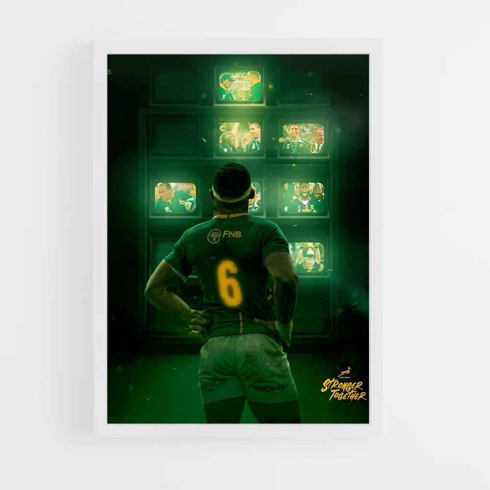 springboks-10 cadre Blanc