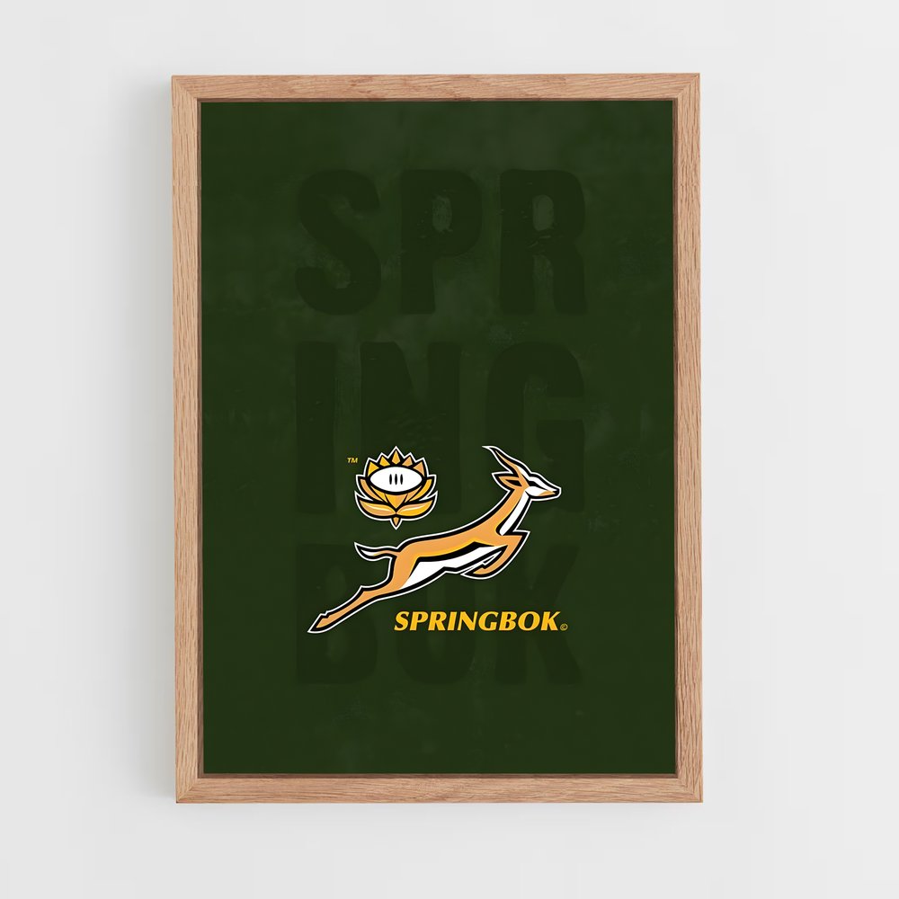 springboks-15 cadre Bois clair