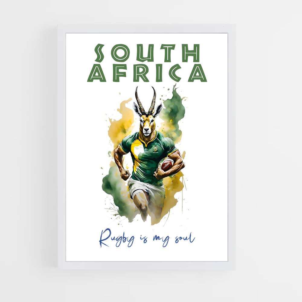 springboks-7 cadre Blanc