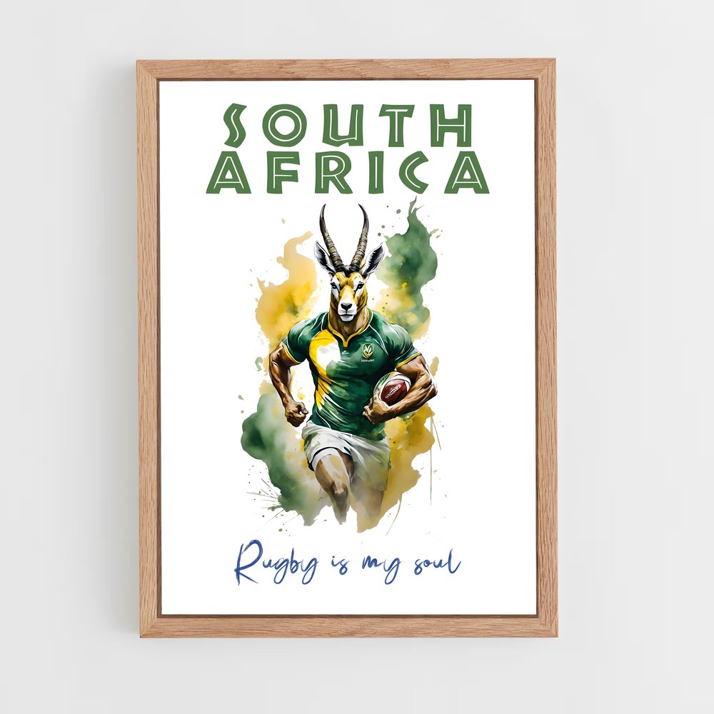 springboks-7 cadre Bois clair