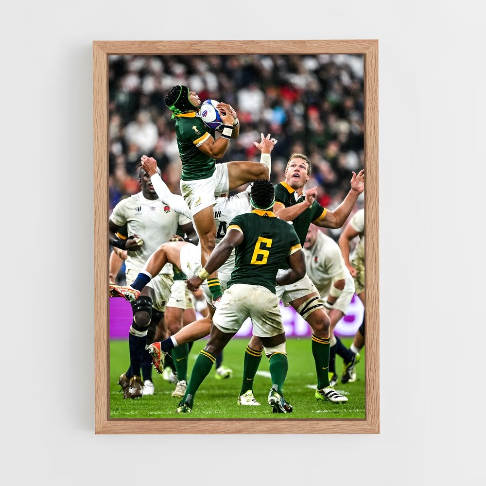 springboks-9 cadre Bois clair