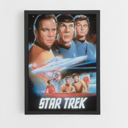 Star Trek Retro Poster