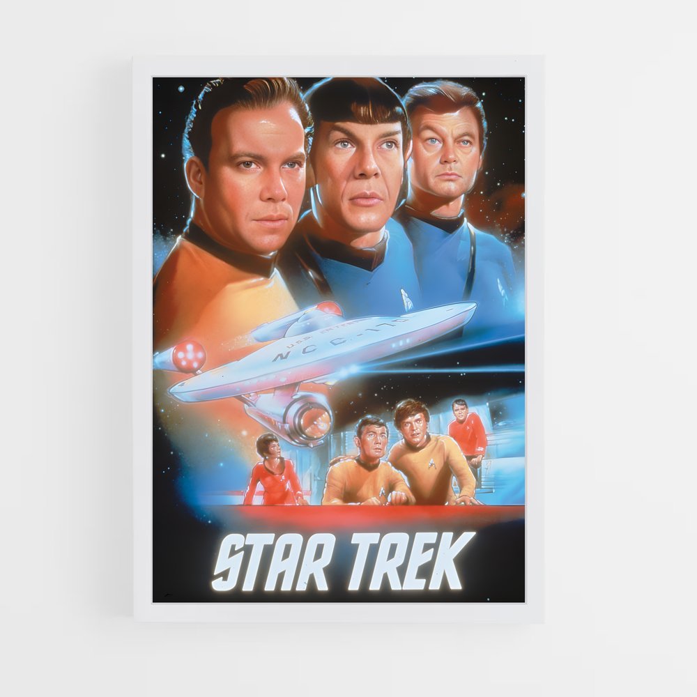 star-trek-11 cadre Blanc