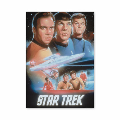 Star Trek Retro Poster