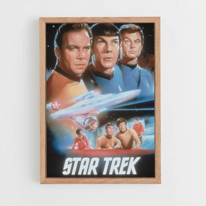 Star Trek Retro Poster