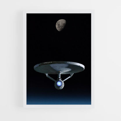 Star Trek Moon Poster